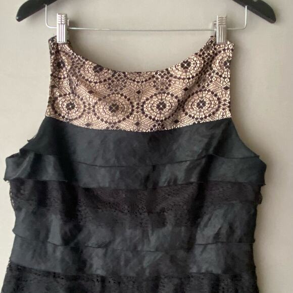 London‎ times sz 14 ruffle tiered cocktail sheath dress - Picture 2 of 6